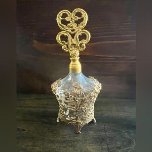 Vintage Filagree Perfume Bottle